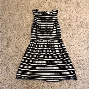 Striped J. Crew Business Casual Dress